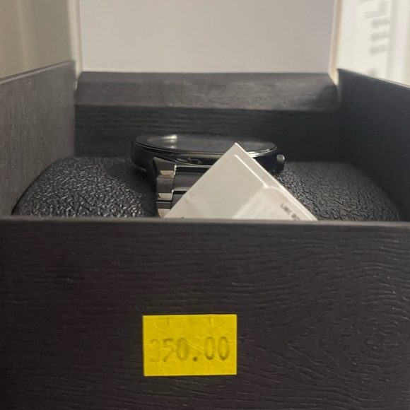 Citizens Men's Eco-Drive Axiom Black Ion-Plated Stainless Steel Bracelet Watch - Picture 5 of 5